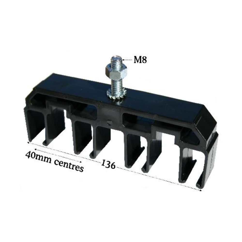 4 Pole Cluster Hanger for 100A Safebar