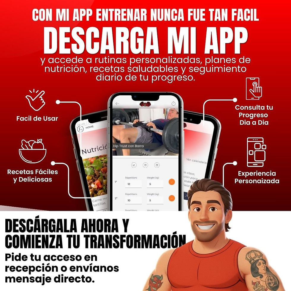 ENTRENAMIENTO PERSONALIZADO