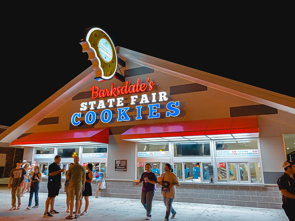 Barksdale's State Fair Cookies at the Iowa State Fair