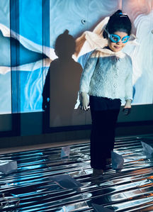 Installation art & nature "Le bleu de l'océan" - Margaux Delier - Eté - Juin 2024