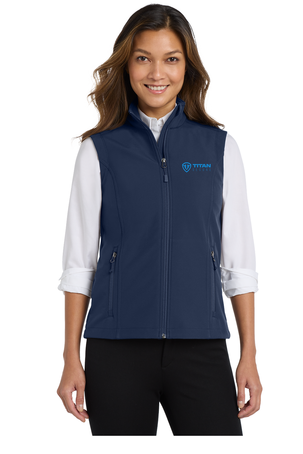 Thumbnail: Port Authority® Women's Core Soft Shell Vest