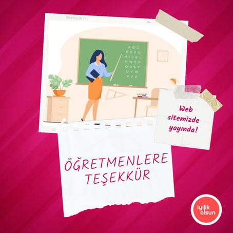 ÖĞRETMENLERE TEŞEKKÜR