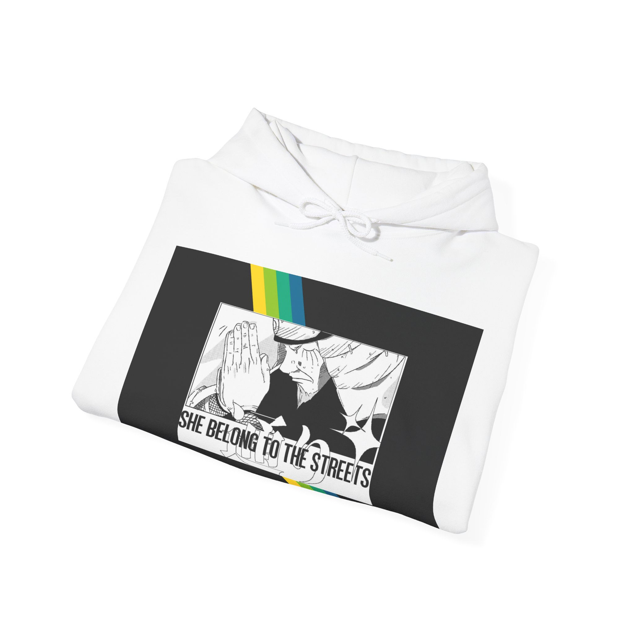 SHE BELONGS TO THE STREETS - Unisex Hooded Sweatshirt