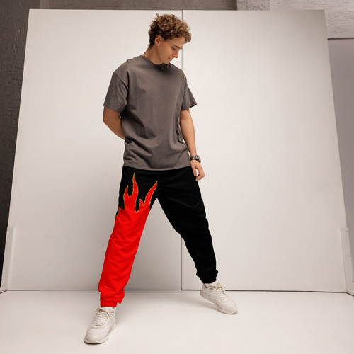 JIN KAZAMA- Original style track pants -UNISEX | Trappin Clothing Co.