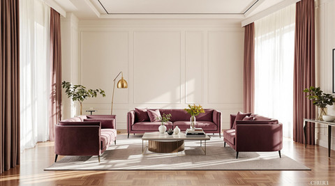 Modern Luxe Living Room