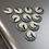 Thumbnail: Lunar Lock Solutions - Mystical Wolf & Moon Logo Button Magnet