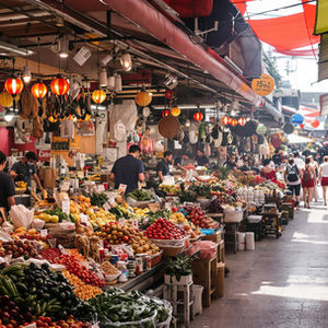 Vibrant Market