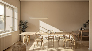 Biophilic Dining Space