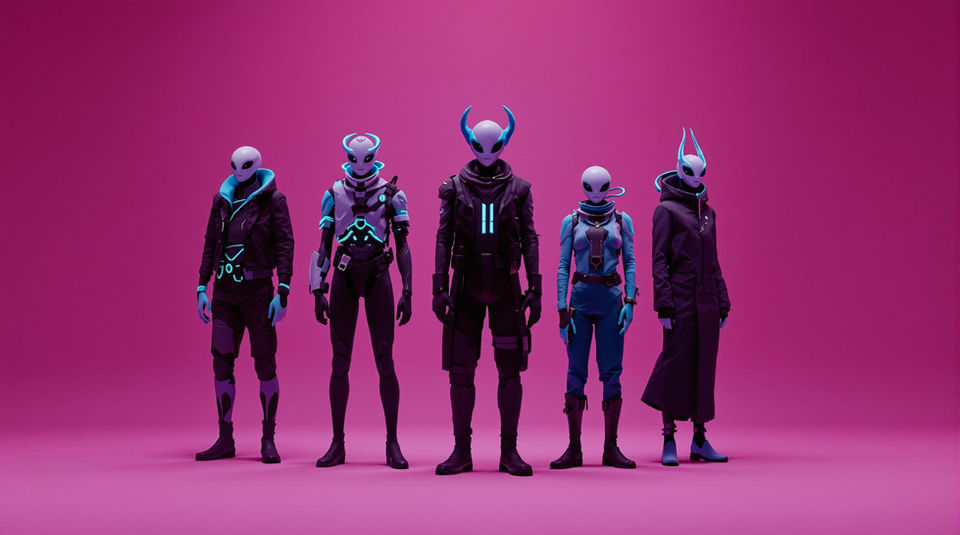 Futuristic Characters