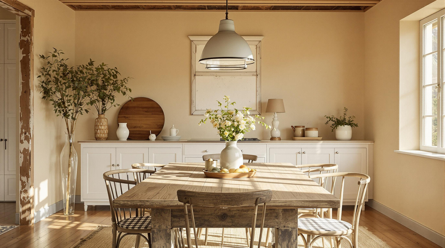 Rustic Farmhouse Dining Room