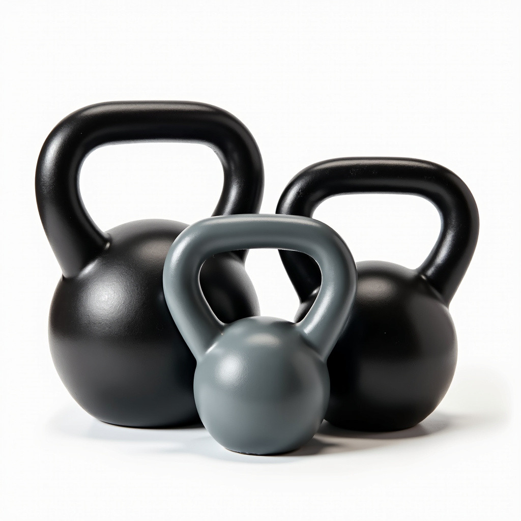 Vinyl Kettlebell Set