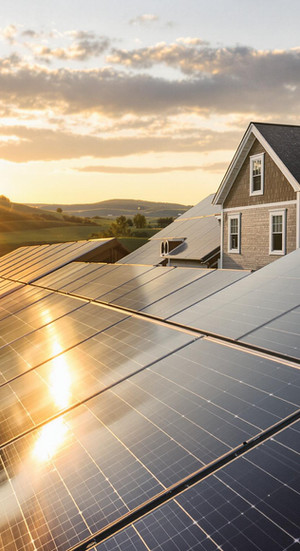 Solar-Powered Farmhouse