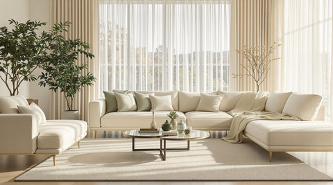 Serene Living Spaces