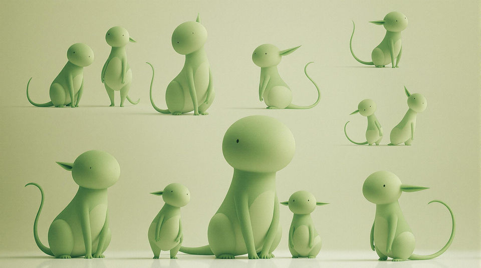 Minimalist Creatures
