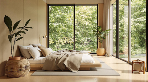 Earthy Bedroom Retreat