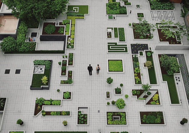 Modern Minimalist Landscape