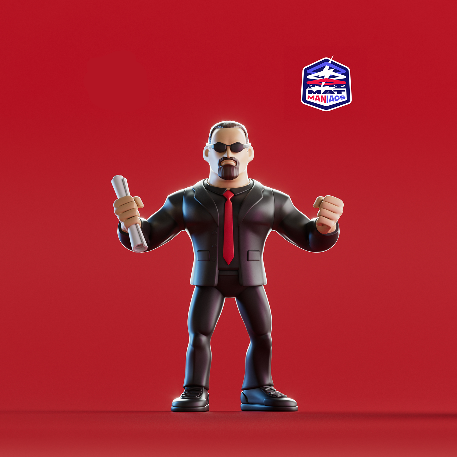 MAT MANIACS PAUL ELLERING FIGURE