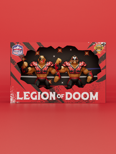 WWF Legion of Doom フィギュア 2体セット長期保管品【未開封】 MAT MANIACS LEGION OF DOOM SET *IN STOCK* | The Nerd Closet