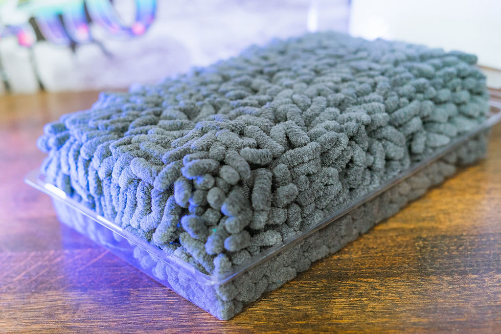 Thumbnail: Double Sided Microfibre Noodle Wash Mitt