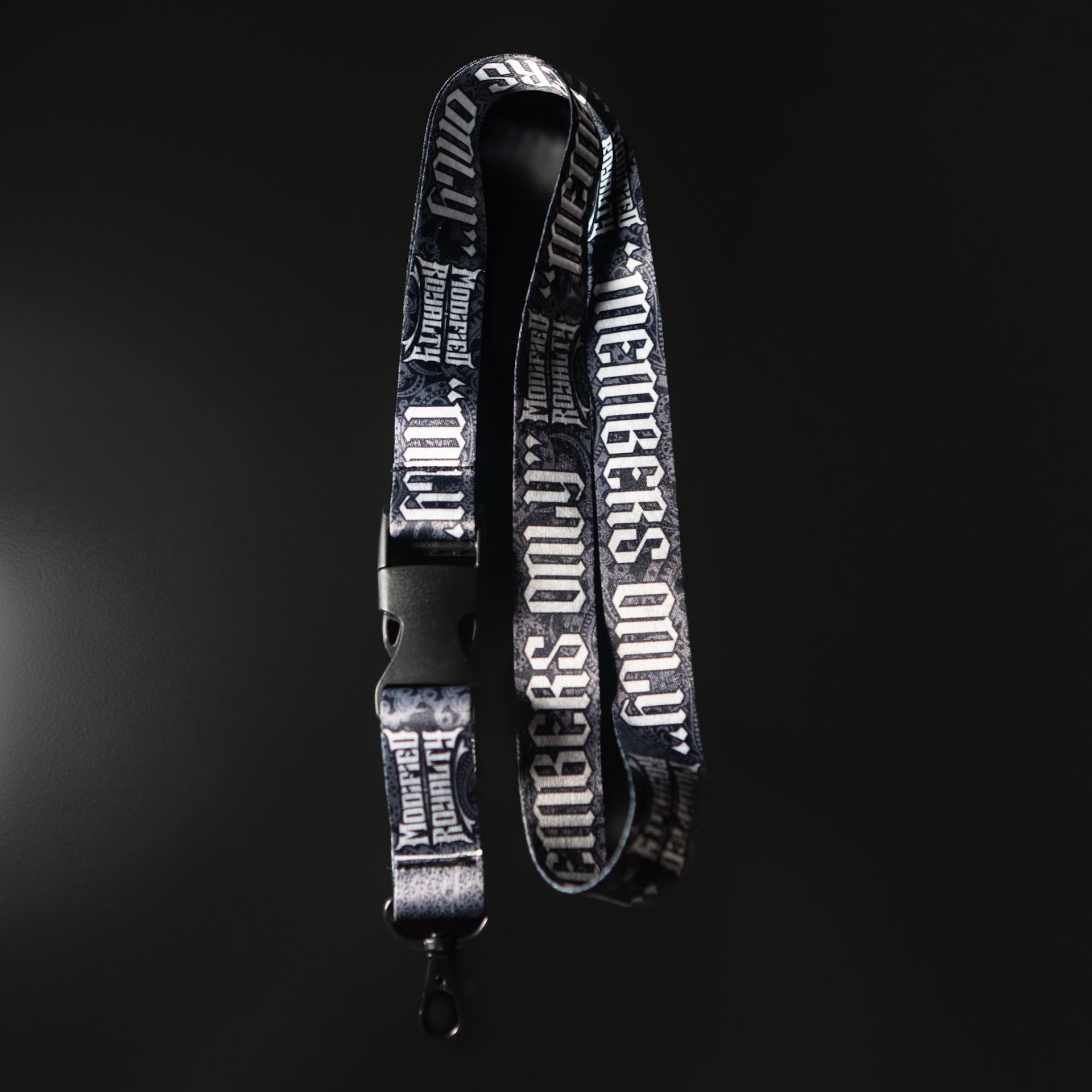 "MEMBERS ONLY" PAISLEY LANYARD