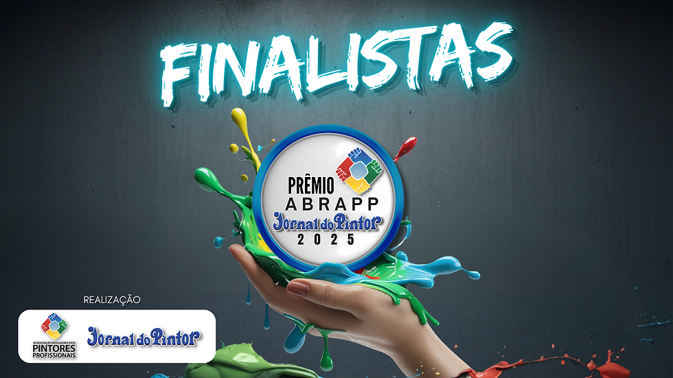 Finalistas do Prêmio Pintor ABRAPP Jornal do Pintor 2025