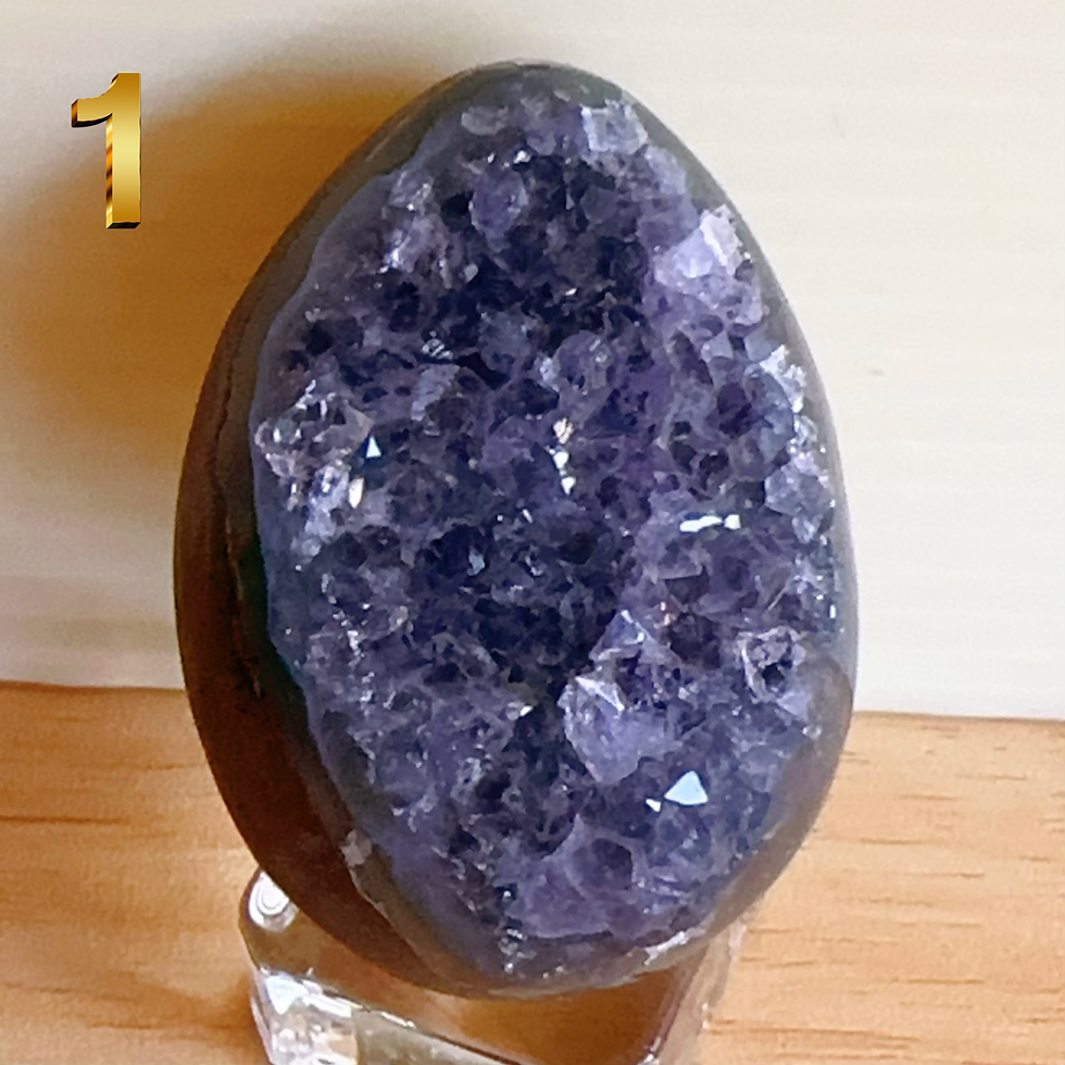 迷你紫水晶恐龍蛋