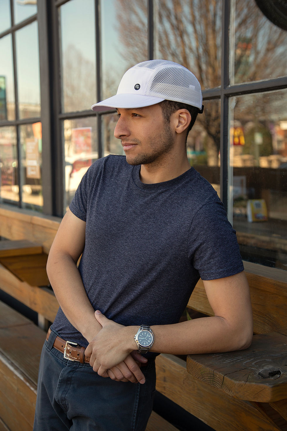 Thumbnail: Fits Y'all Lightweight Mesh Nylon Baseball Cap