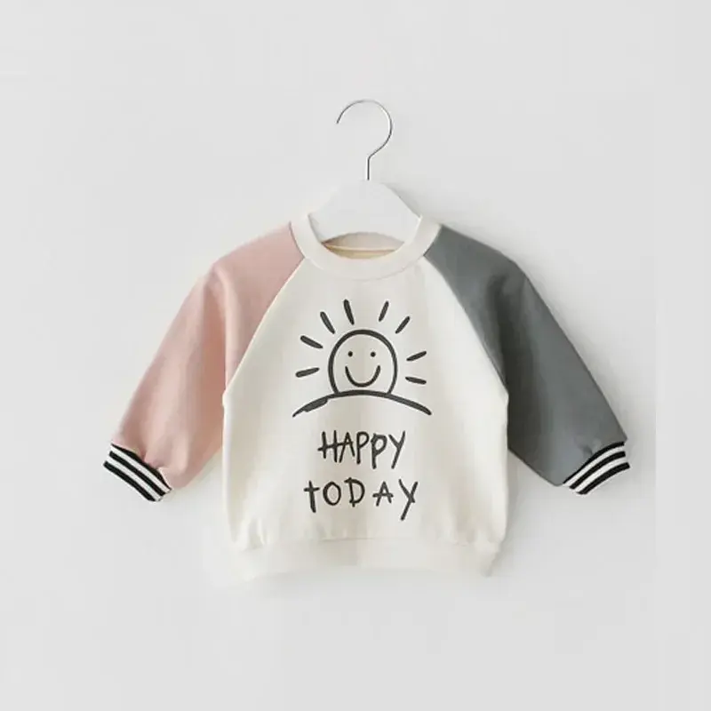 Thumbnail: HoneyCherry Toddler Girl and Boys Long Sleeve T-Shirt