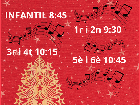 Horaris Nadales 2025