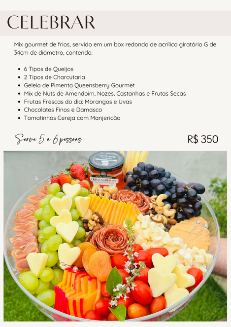 Box Celebrar - Acrílico G