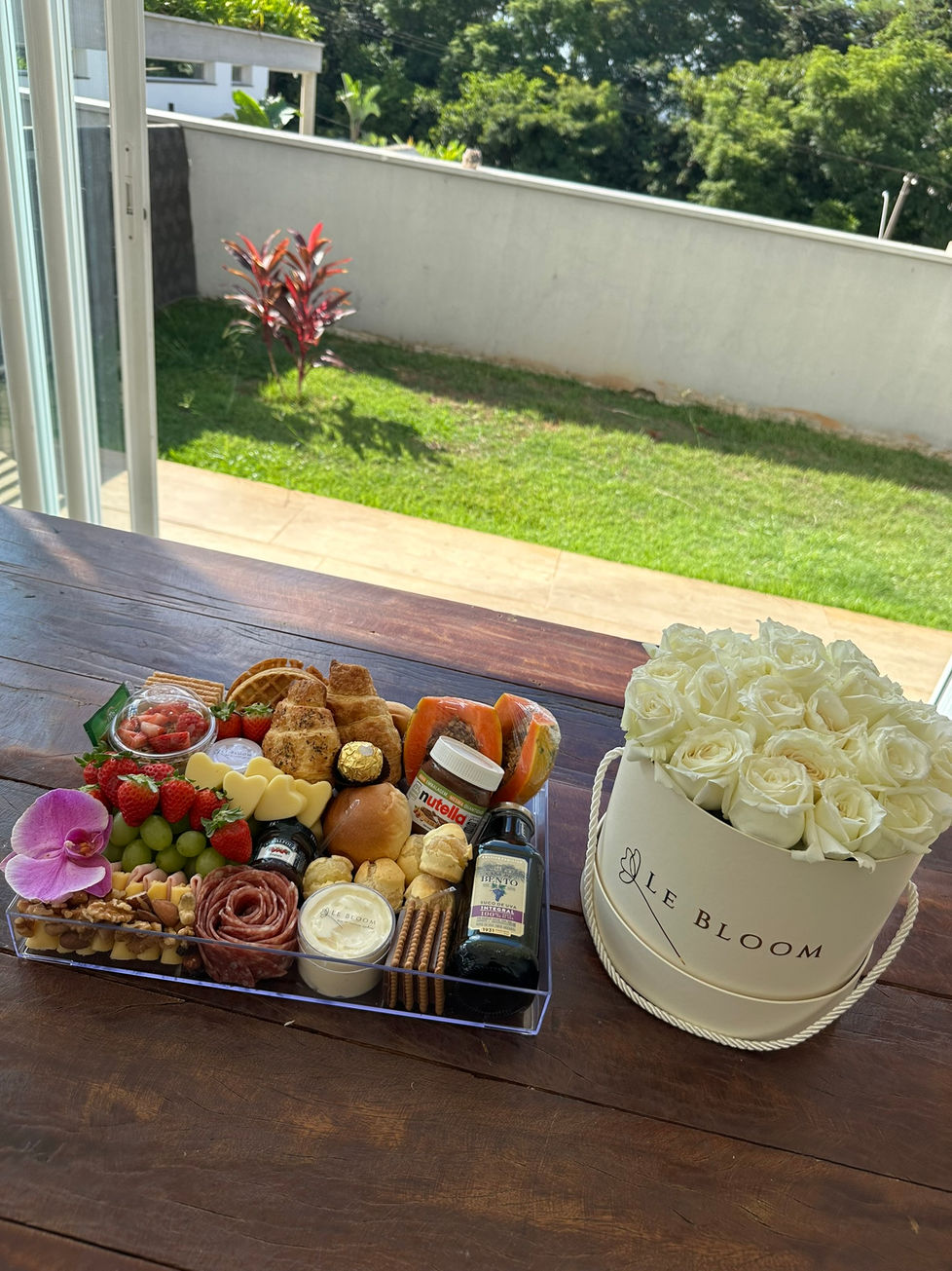 Box Bom Dia Love - Acrílico G + Box Passione P