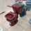 Miniatura: Paquete de baño redondo Tinto