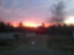 Wind Ridge Farm at Sunset