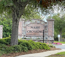 Nash Crossing sign