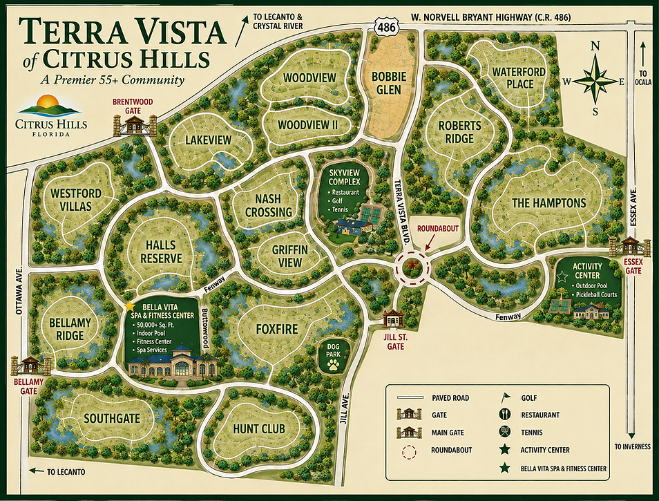 Terra Vista Map
