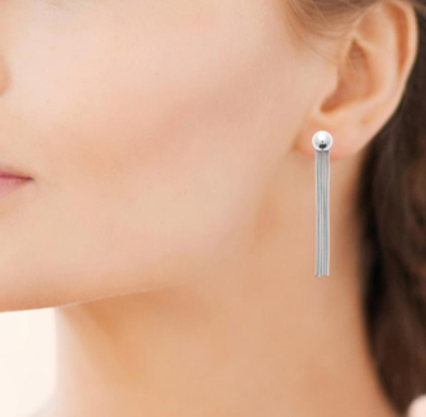 Miniature : Boucles d'oreilles sauge