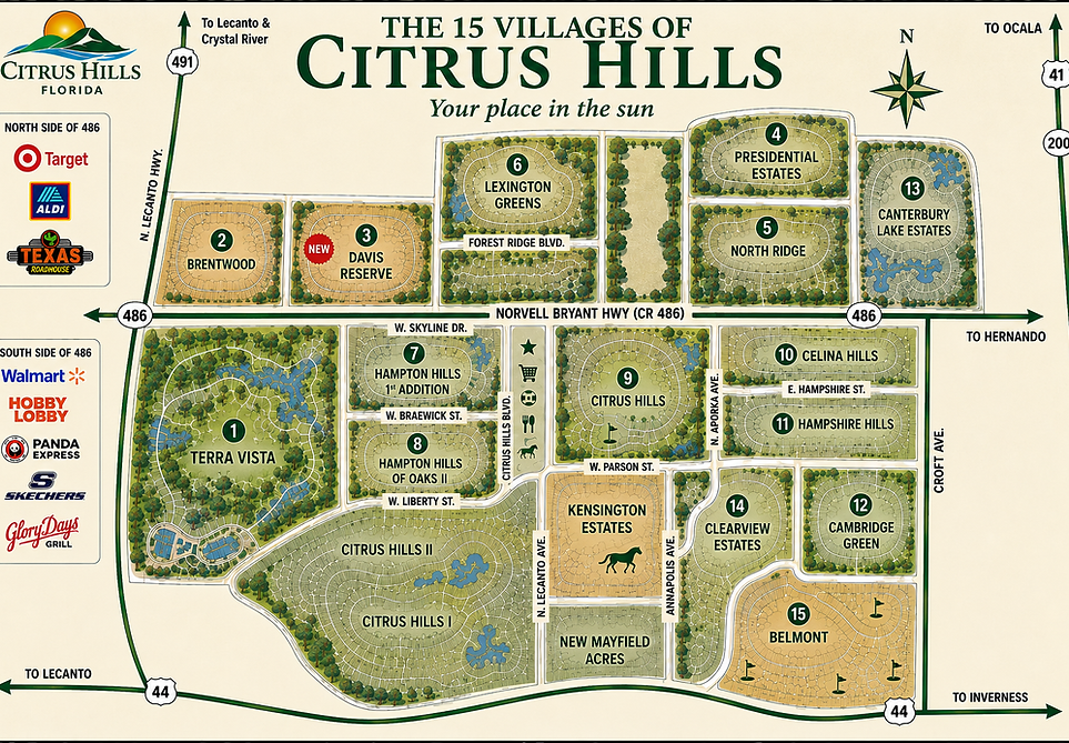 Citrus Hills 15 Villages