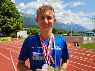 Silber und Bronze für Florian Huemer