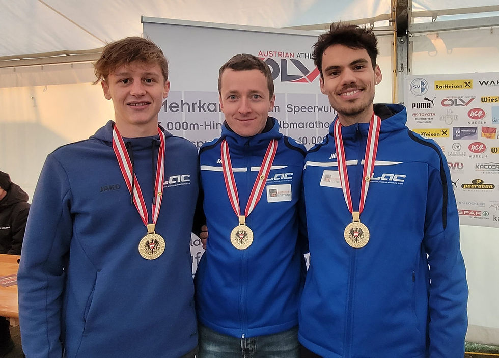 v.l. Moritz Heiml, Martin Pötz, Tobias Rattinger