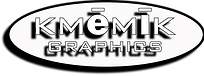 kmēmīk graphics logo