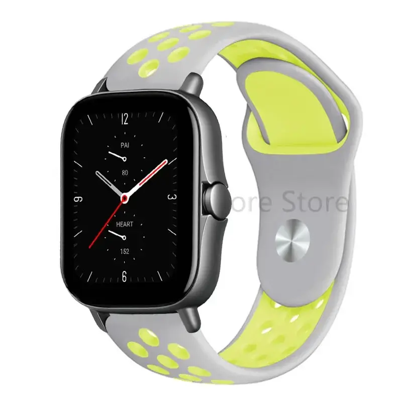 Miniatura: Pulseira de relógio de 20mm/22mm para amazfit gts 4/gtr 4/3/2 mini/pro/stratos/