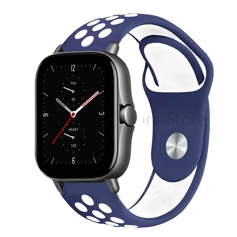 Miniatura: Pulseira de relógio de 20mm/22mm para amazfit gts 4/gtr 4/3/2 mini/pro/stratos/