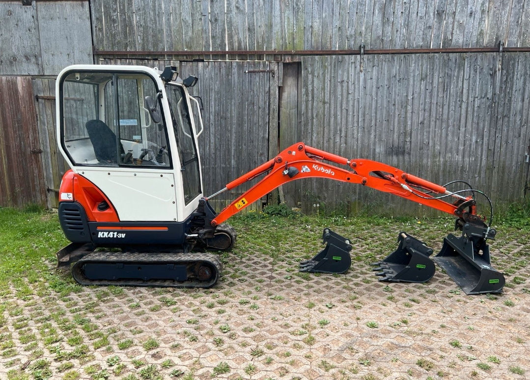 Kubota KX 41-3V & New pack godets 1,8T