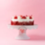 Red Velvet Cake Front View