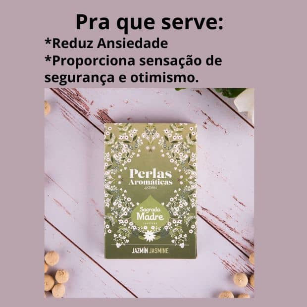 Miniatura: incenso Perolas Aromáticas de Jasmim - Aromatizante -(REDUZ ANSIEDADE)