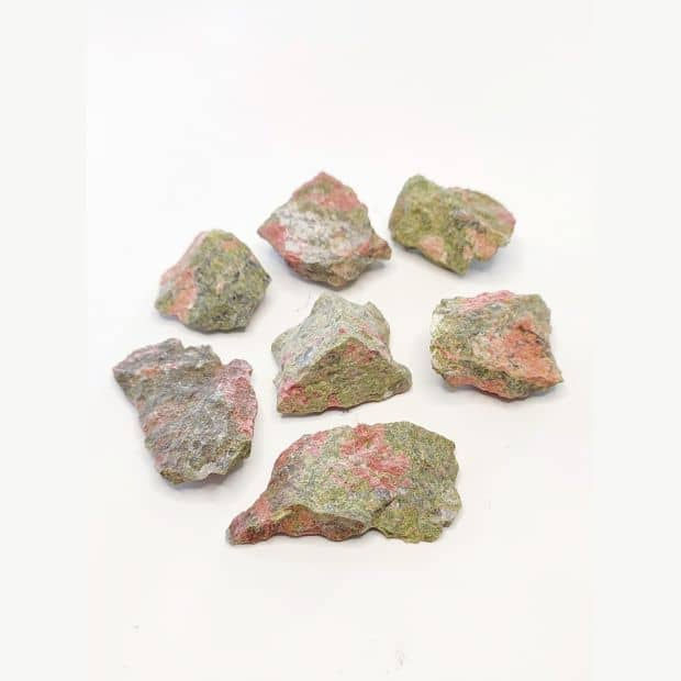 Pedra Unakita Bruta 10g a 20g