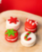 Christmas Macarons - 4Pcs