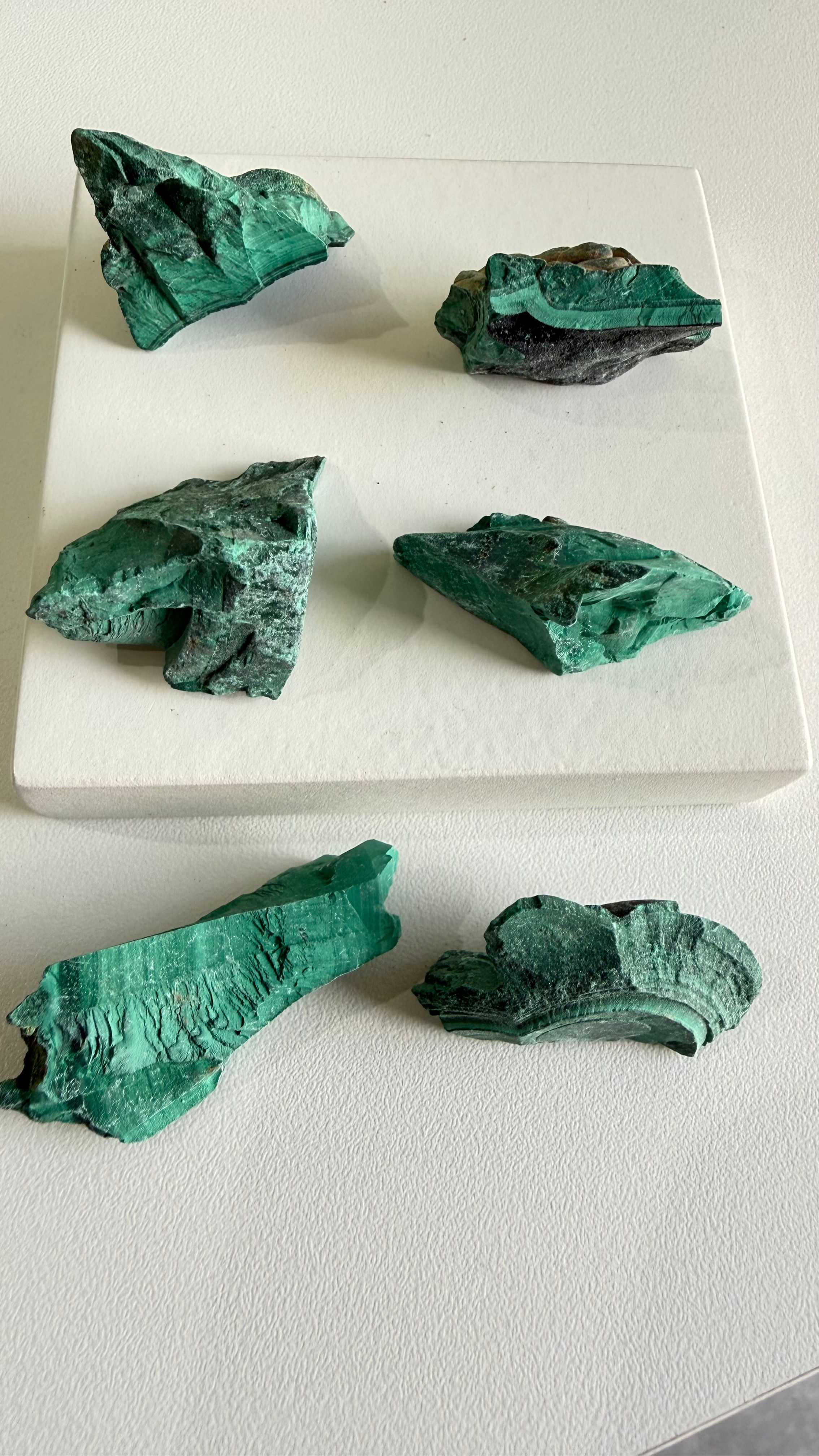 Pedras de Malaquita | Brutas | 12g a 14g