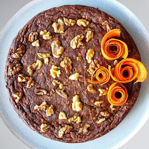 carrot cake with dates and walnut Red Ribbon Bakery