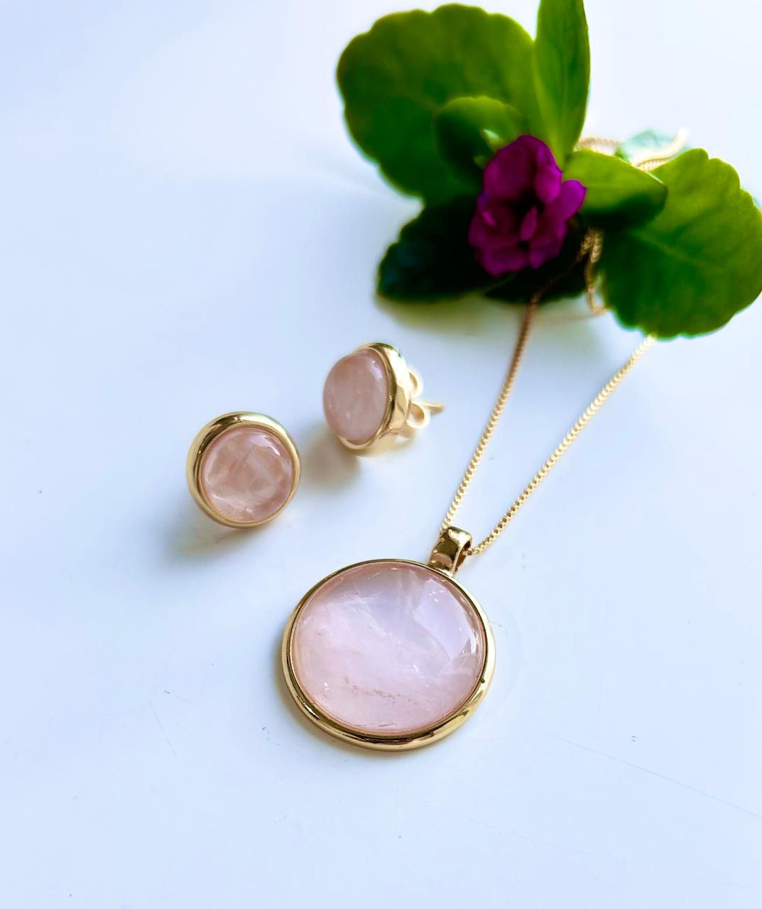 Conjunto Quartzo Rosa Possebon